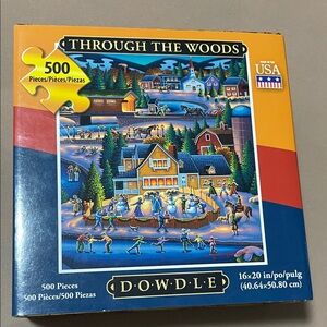 'Through the Woods' 500-Piece Puzzle Dowdle
